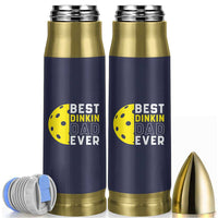 Funny Pickleball Dad Bullet Tumbler Best Dinkin Dad Ever Fathers Day Gift