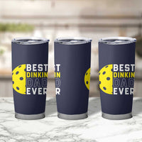 Funny Pickleball Dad Tumbler Cup Best Dinkin Dad Ever Fathers Day Gift
