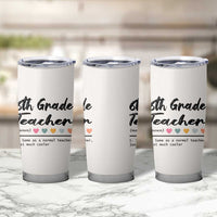 6th Grade Teacher Definition Tumbler Cup Funny Sixth Grade Vibes Back To School - Wonder Print Shop