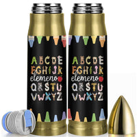 Teacher Alphabet Bullet Tumbler Colorful Animal Teachers Toddlers Spill Proof Cup