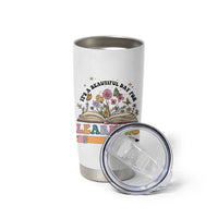 Teacher Gift Tumbler Cup It's A Beautiful Day For Learning Students - Wonder Print Shop