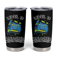 13th Birthday Gift Tumbler Cup Boys Level 13 Unlocked Official Teenager Gaming