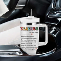 Heartwarming Teacher Gift Tumbler With Handle Thank You For Helping Little Minds Grow - Wonder Print Shop