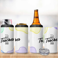Best Teacher Appreciation Gifts 4 in 1 Can Cooler Tumbler From Students Cute Pastel Butterfly