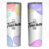 Best Teacher Appreciation Gifts Skinny Tumbler From Students Cute Pastel Butterfly