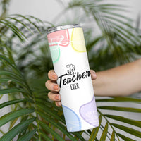 Best Teacher Appreciation Gifts Skinny Tumbler From Students Cute Pastel Butterfly