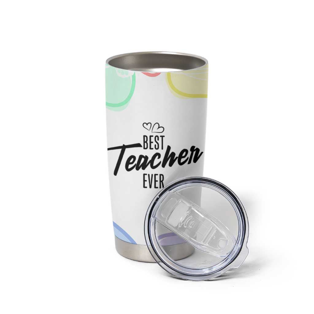 Best Teacher Appreciation Gifts Tumbler Cup From Students Cute Pastel Butterfly