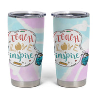 Teacher Tumbler Cup Teach Love Inspire Back To School Christmas Birthday Gift