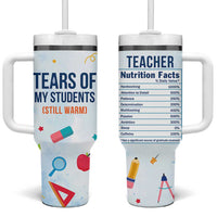 Funny Teacher Appreciation Gifts Tumbler With Handle Tears Of My Students Funny College Professor