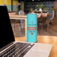 Funny Teacher Gifts Skinny Tumbler This Is What An Awesome Teacher Looks Like
