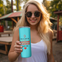 Funny Teacher Gifts Skinny Tumbler This Is What An Awesome Teacher Looks Like