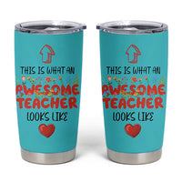 Funny Teacher Gifts Tumbler Cup This Is What An Awesome Teacher Looks Like
