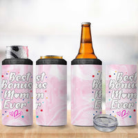 Bonus Mom Gift 4 in 1 Can Cooler Tumbler for Mother's Day Birthday Step Mother