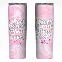 Bonus Mom Gift Skinny Tumbler for Mother's Day Birthday Step Mother