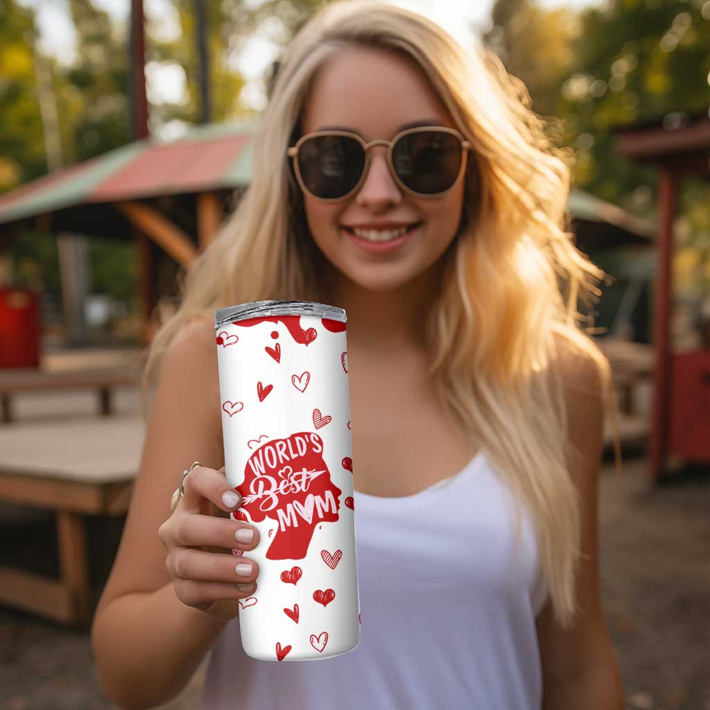 Mothers Day Mom Gifts Skinny Tumbler Best Mom Ever