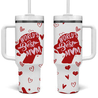 Mothers Day Mom Gifts Tumbler With Handle Best Mom Ever