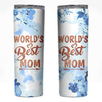 Mothers Gift Skinny Tumbler Funny World's Best Mom Gifts from Daughter Son