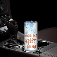 Mothers Gift Skinny Tumbler Funny World's Best Mom Gifts from Daughter Son