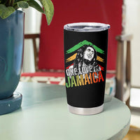 Rasta Reggae Music Marley Tumbler Cup One Love Jamaica Peace Rastafari Roots - Wonder Print Shop