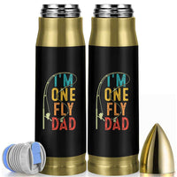 Fly Fishing Bullet Tumbler Funny Fathers Day Reel Cool Dad Papa Fly Tying Fisherman