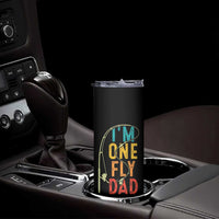 Fly Fishing Skinny Tumbler Funny Fathers Day Reel Cool Dad Papa Fly Tying Fisherman