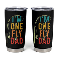 Fly Fishing Tumbler Cup Funny Fathers Day Reel Cool Dad Papa Fly Tying Fisherman