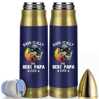 Fishing Gifts For Men Bullet Tumbler Best Papa Ever Bass Fish Fisherman Fathers Day Gift