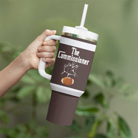 Fantasy Football Commissioner Draft Party Commish FFL Tumbler With Handle Sports Party Gifts - Wonder Print Shop
