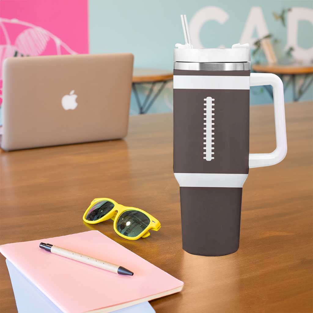 Fantasy Football Commissioner Draft Party Commish FFL Tumbler With Handle Sports Party Gifts - Wonder Print Shop