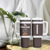Fantasy Football Commissioner Draft Party Commish FFL Tumbler With Handle Sports Party Gifts - Wonder Print Shop