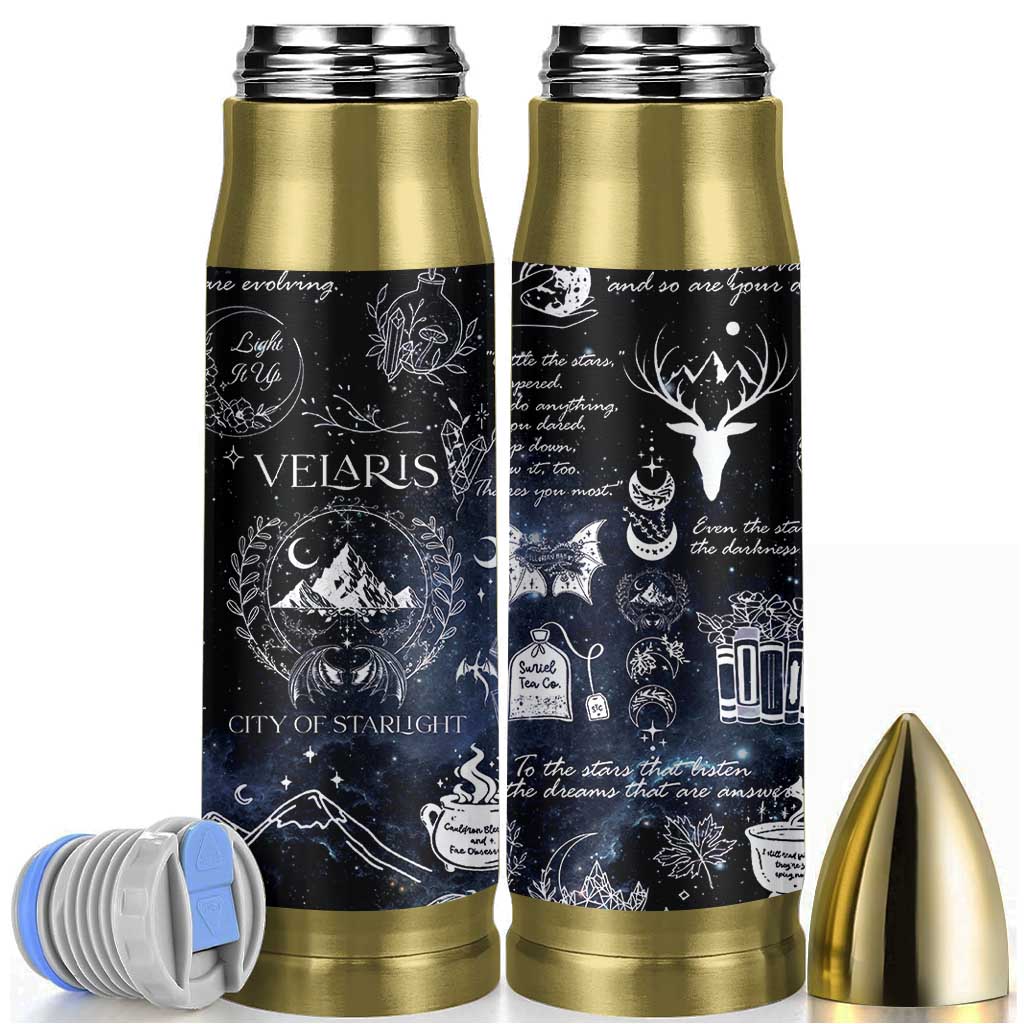 Velaris City Of Starlight Bullet Tumbler Fantasy Night Sky Bookish Book Lovers