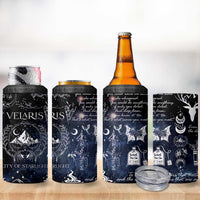 Velaris City Of Starlight 4 in 1 Can Cooler Tumbler Fantasy Night Sky Bookish Book Lovers