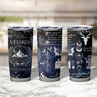 Velaris City Of Starlight Tumbler Cup Fantasy Night Sky Bookish Book Lovers