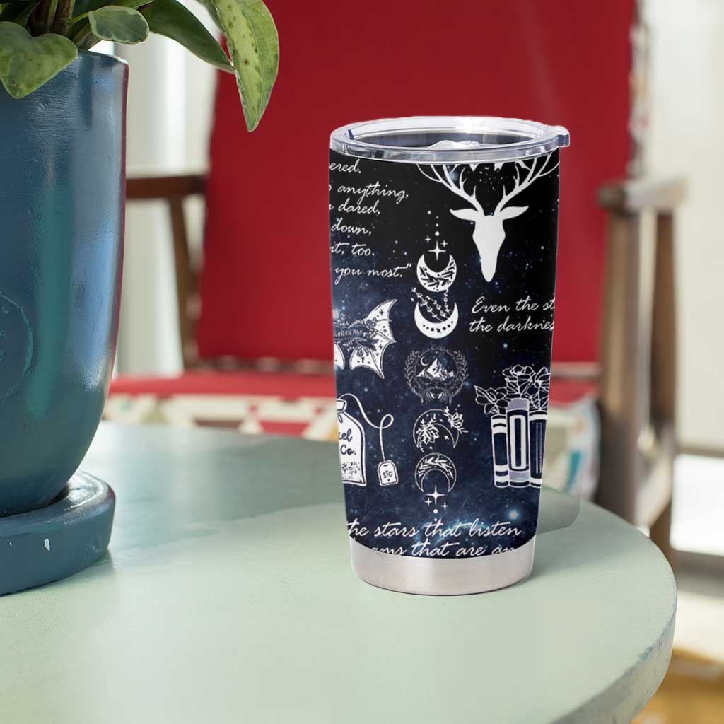 Velaris City Of Starlight Tumbler Cup Fantasy Night Sky Bookish Book Lovers