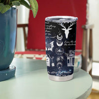 Velaris City Of Starlight Tumbler Cup Fantasy Night Sky Bookish Book Lovers