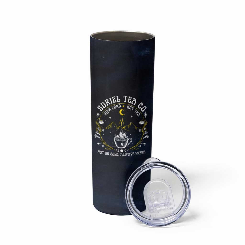 Suriel Tea Co Banned Books Skinny Tumbler Acotar City Of Starlight Velaris Coffee Mug - Wonder Print Shop