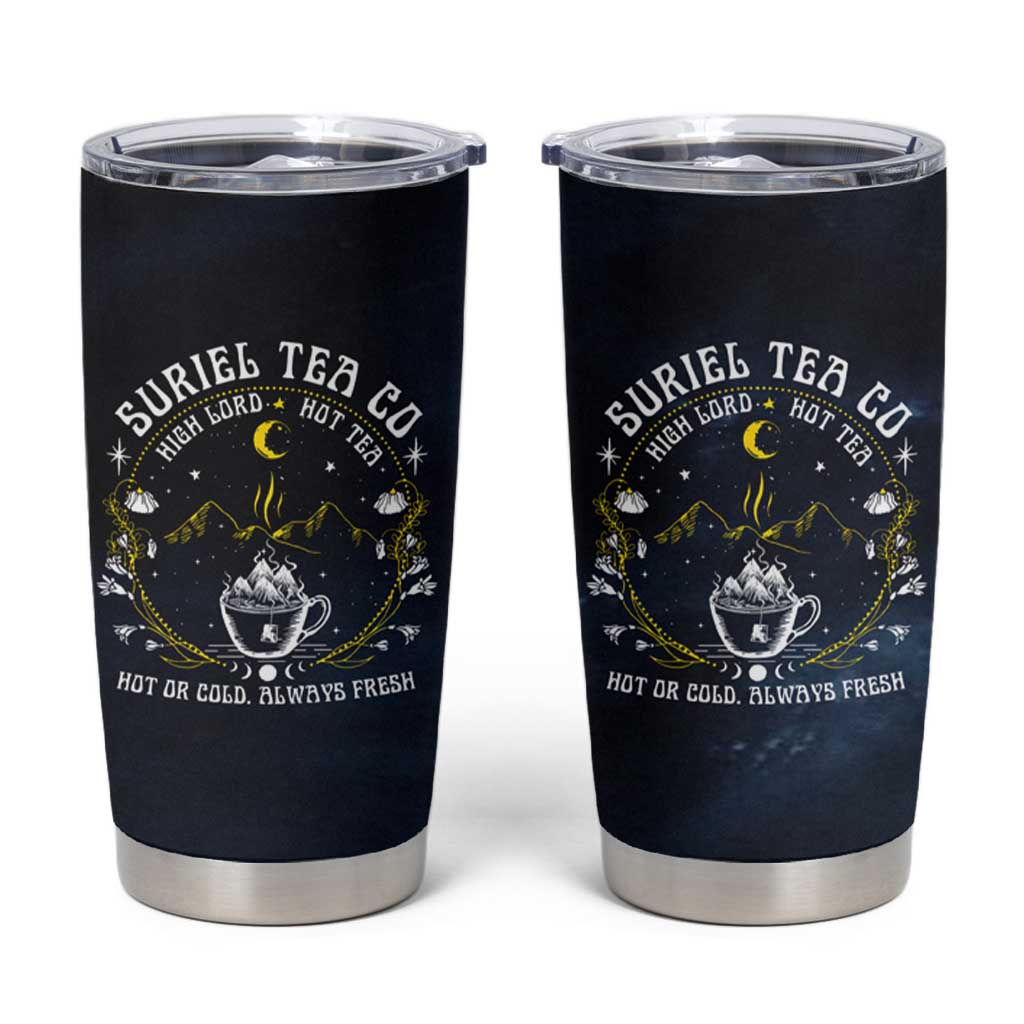 Suriel Tea Co Banned Books Tumbler Cup Acotar City Of Starlight Velaris Coffee Mug - Wonder Print Shop