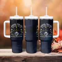 Suriel Tea Co Banned Books Tumbler With Handle Acotar City Of Starlight Velaris Coffee Mug - Wonder Print Shop