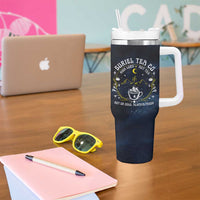 Suriel Tea Co Banned Books Tumbler With Handle Acotar City Of Starlight Velaris Coffee Mug - Wonder Print Shop