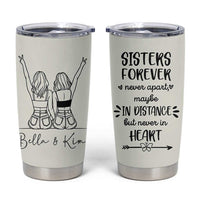 Personalized Long Distance Friendship Gift Tumbler Cup Custom Name Best Friends Gifts For Women Bestie