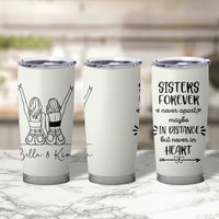 Personalized Long Distance Friendship Gift Tumbler Cup Custom Name Best Friends Gifts For Women Bestie