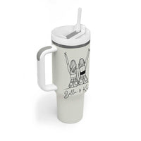 Personalized Long Distance Friendship Gift Tumbler With Handle Custom Name Best Friends Gifts For Women Bestie