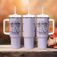 Harris Walz 2024 Tumbler With Handle Mind Your Own Damn Business Madam President Girl Power - Wonder Print Shop