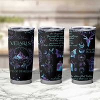 Velaris City Of Starlight Tumbler Cup Fantasy Celestial City Night Sky Bookish Book Lovers