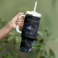 Velaris City Of Starlight Tumbler With Handle Fantasy Celestial City Night Sky Bookish Book Lovers
