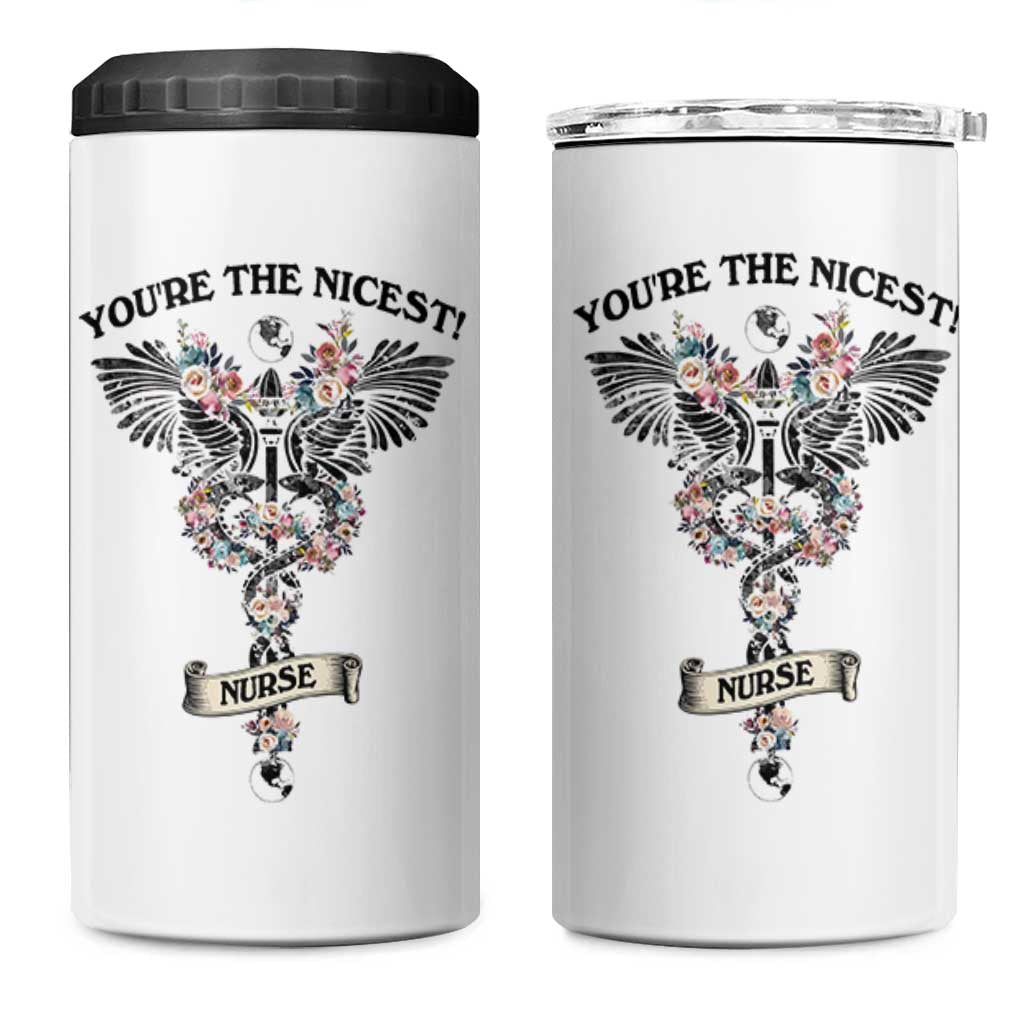 Nurse Gifts For Women 4 in 1 Can Cooler Tumbler Nurse Appreciation Thank You Gift For RN Hospital Staff