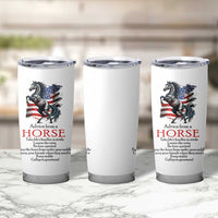 Horse Lovers Tumbler Cup Advice From A Horse Inspiration