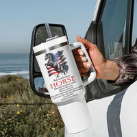 Horse Lovers Tumbler With Handle Advice From A Horse Inspiration