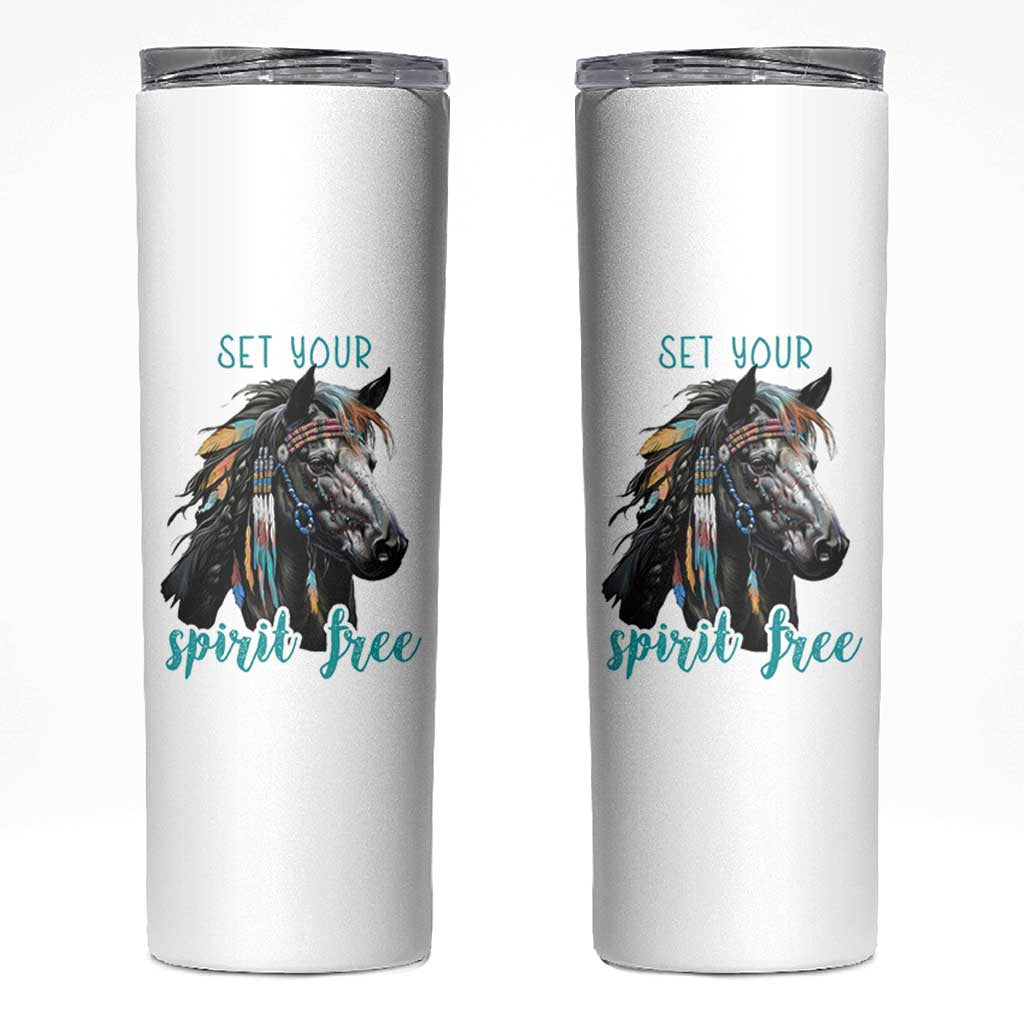 Horse Lovers Skinny Tumbler Cowgirl Cowboy Equestrian Gifts