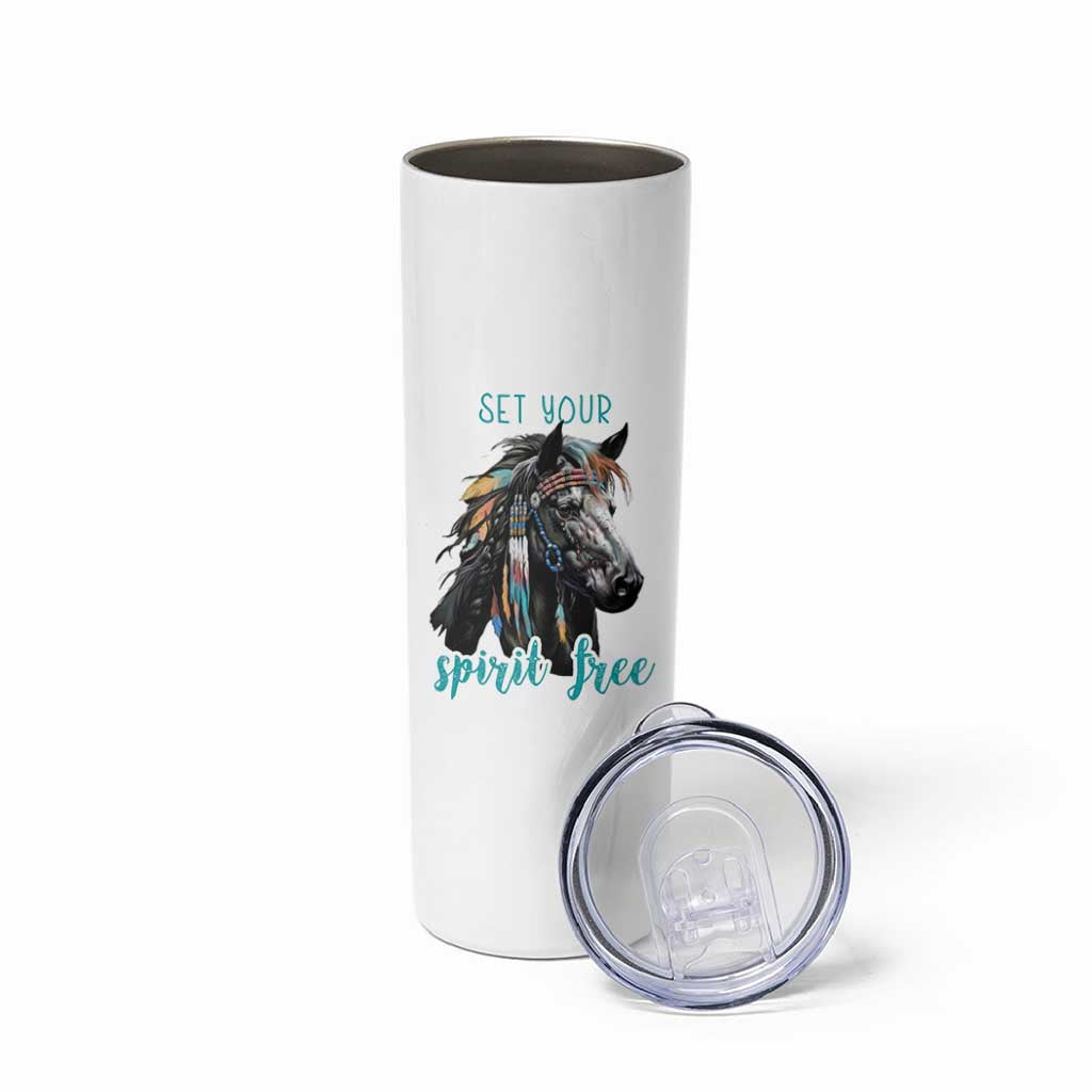 Horse Lovers Skinny Tumbler Cowgirl Cowboy Equestrian Gifts